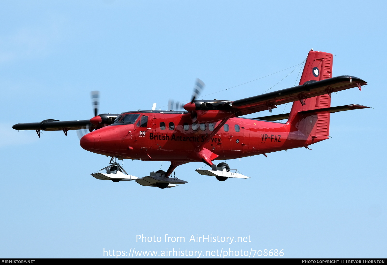 Aircraft Photo of VP-FAZ | De Havilland Canada DHC-6-300 Twin Otter | British Antarctic Survey | AirHistory.net #708686