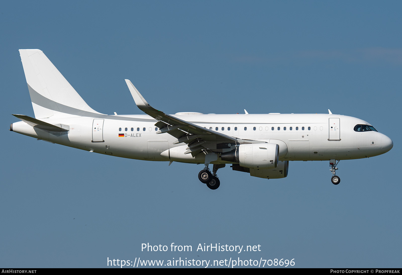 Aircraft Photo of D-ALEX | Airbus ACJ319 (A319-115/CJ) | AirHistory.net #708696