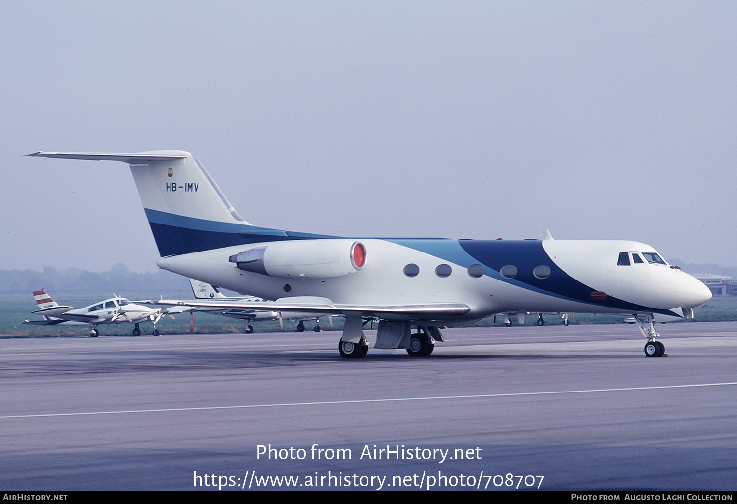 Aircraft Photo of HB-IMV | Grumman G-1159 Gulfstream II | AirHistory.net #708707