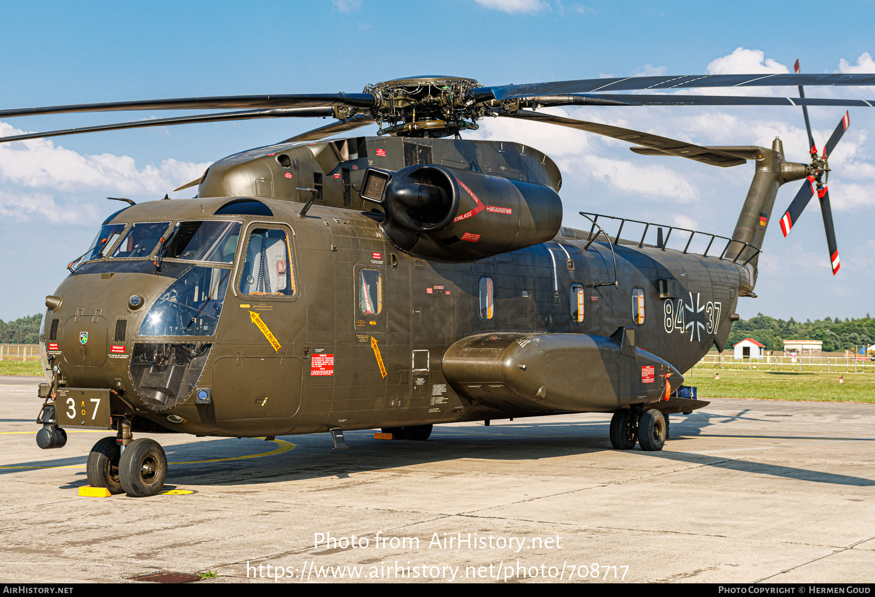 Aircraft Photo of 8437 | Sikorsky CH-53GA | Germany - Air Force | AirHistory.net #708717