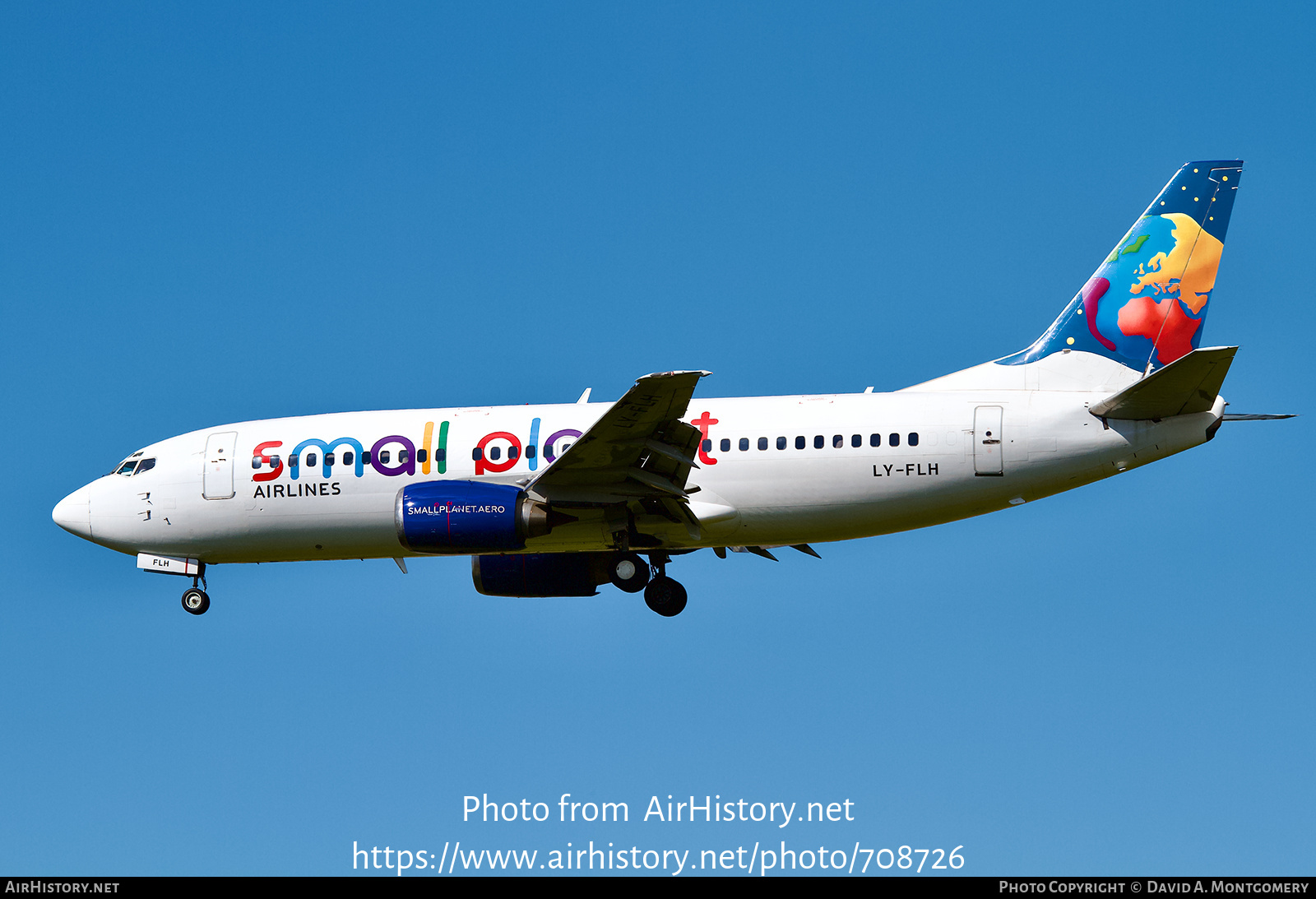 Aircraft Photo of LY-FLH | Boeing 737-382 | Small Planet Airlines | AirHistory.net #708726