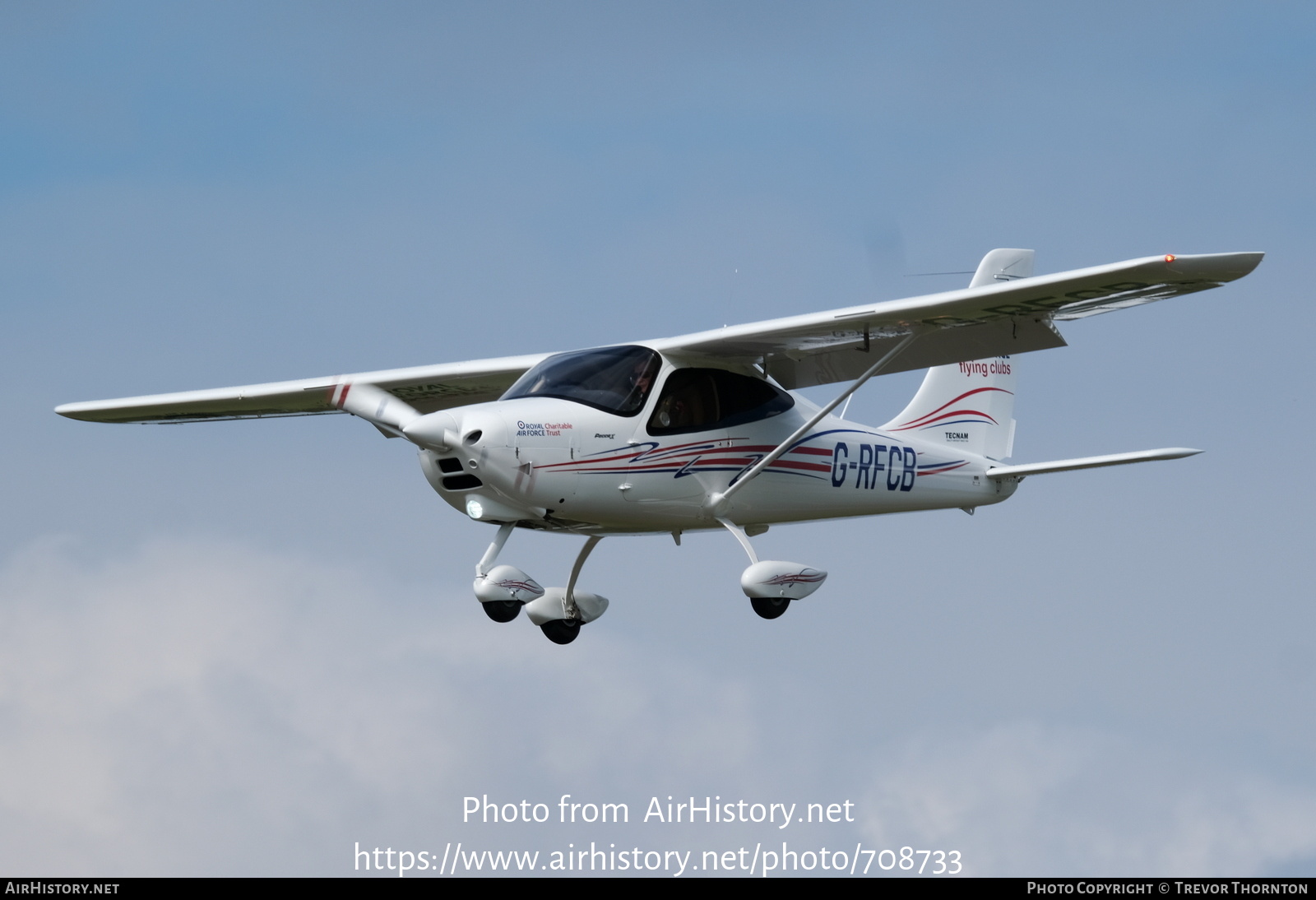 Aircraft Photo of G-RFCB | Tecnam P-2008JC | Royal Air Force Flying Clubs | AirHistory.net #708733