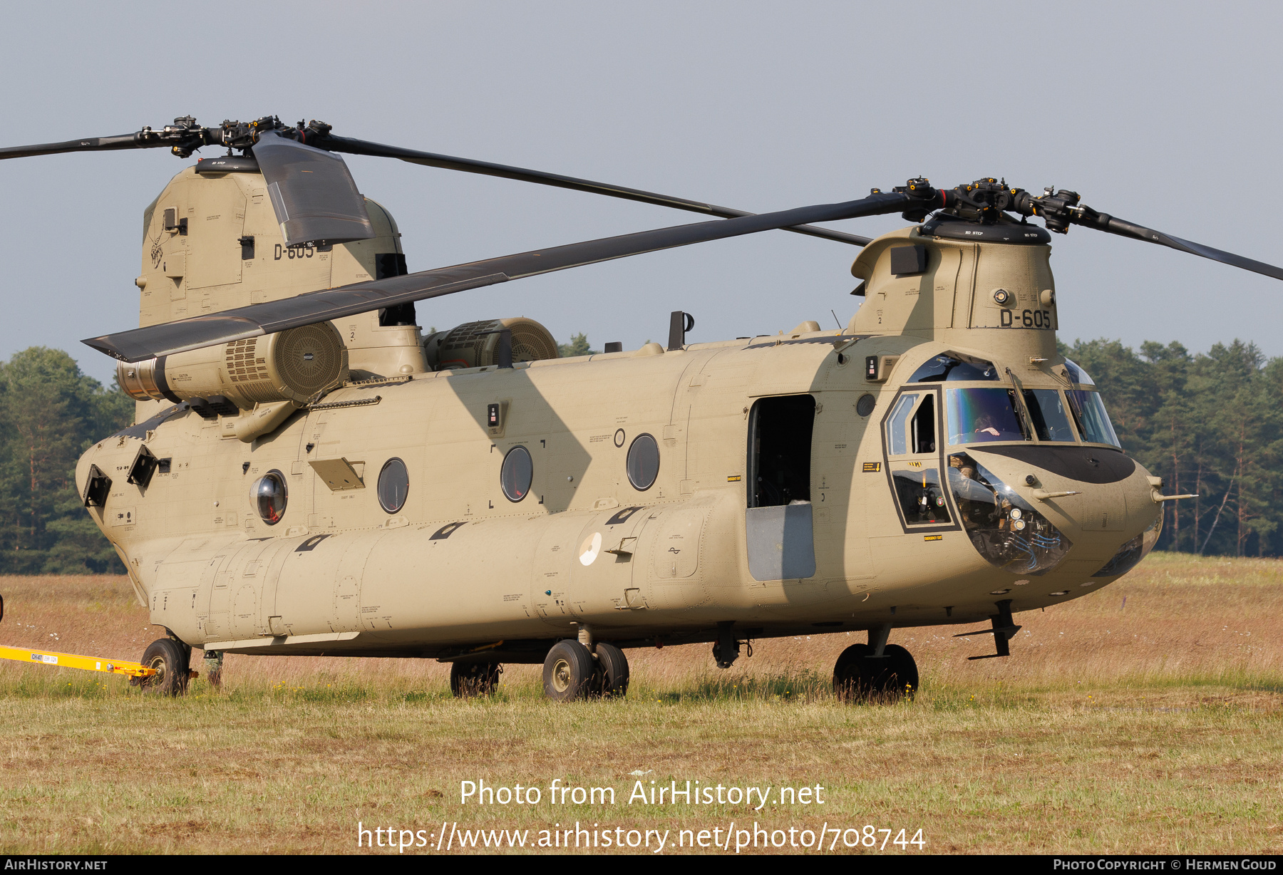 Aircraft Photo of D-605 | Boeing CH-47F Chinook (414) | Netherlands - Air Force | AirHistory.net #708744