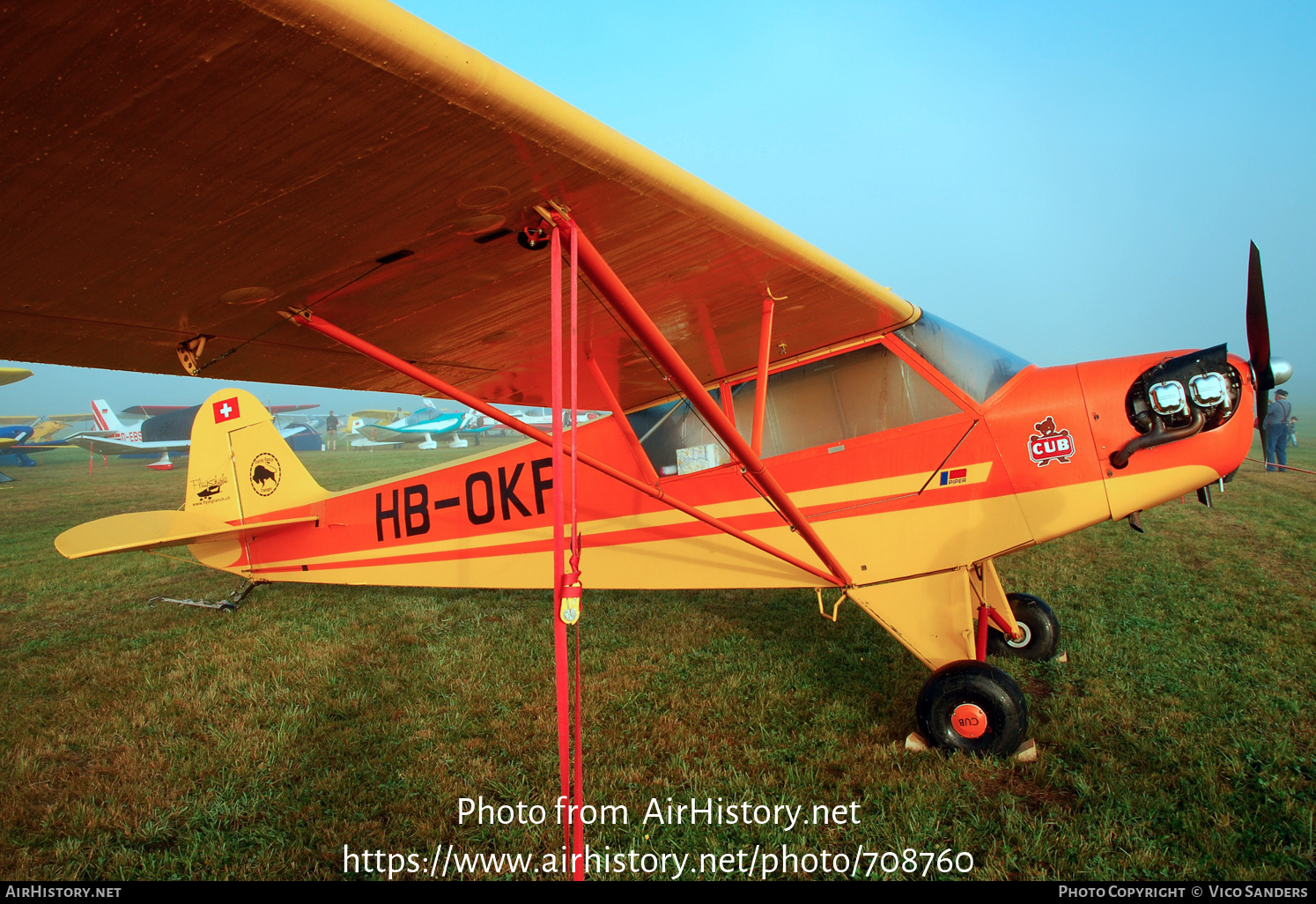 Aircraft Photo of HB-OKP | Piper J-3C-90 Cub | Flying Ranch | AirHistory.net #708760