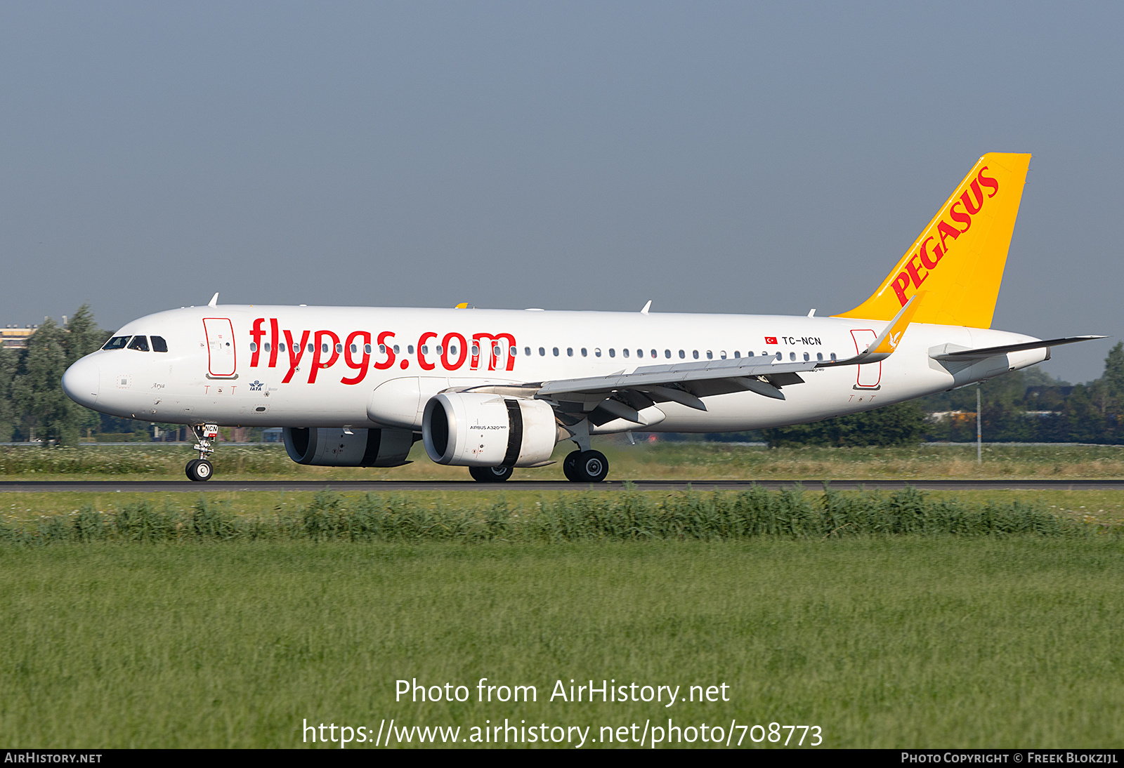 Aircraft Photo of TC-NCN | Airbus A320-251N | Pegasus Airlines | AirHistory.net #708773