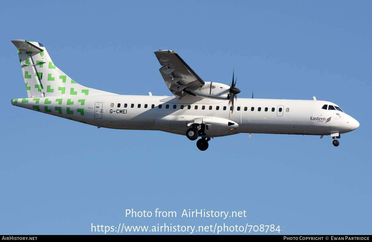 Aircraft Photo of G-CMEI | ATR ATR-72-600 (ATR-72-212A) | Eastern Airways | AirHistory.net #708784