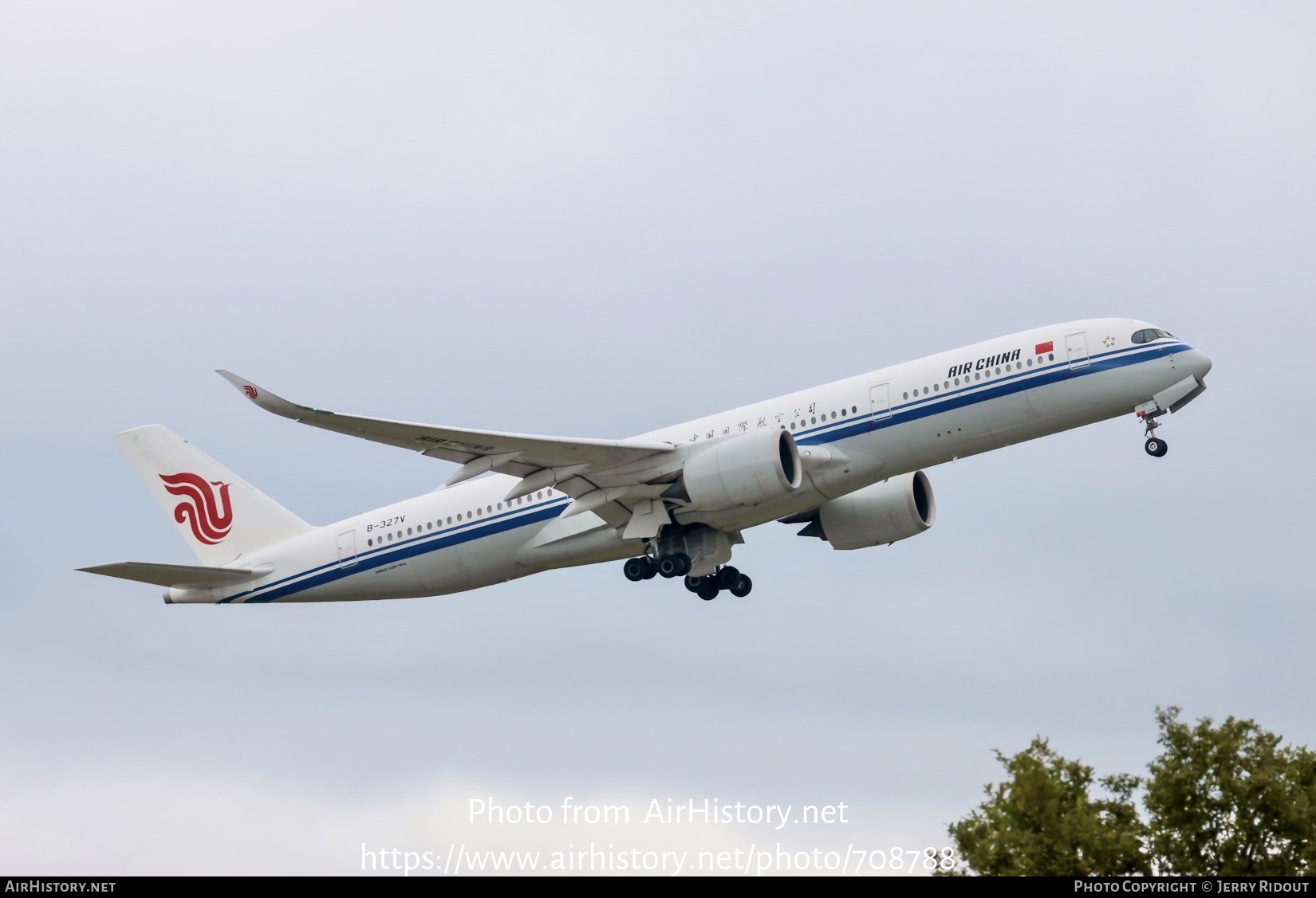 Aircraft Photo of B-327V | Airbus A350-941 | Air China | AirHistory.net ...