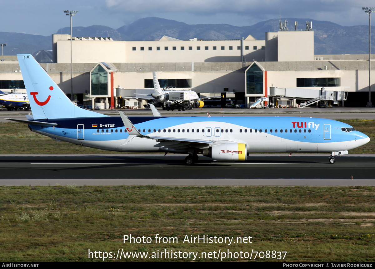 Aircraft Photo of D-ATUE | Boeing 737-8K5 | TUIfly | AirHistory.net #708837