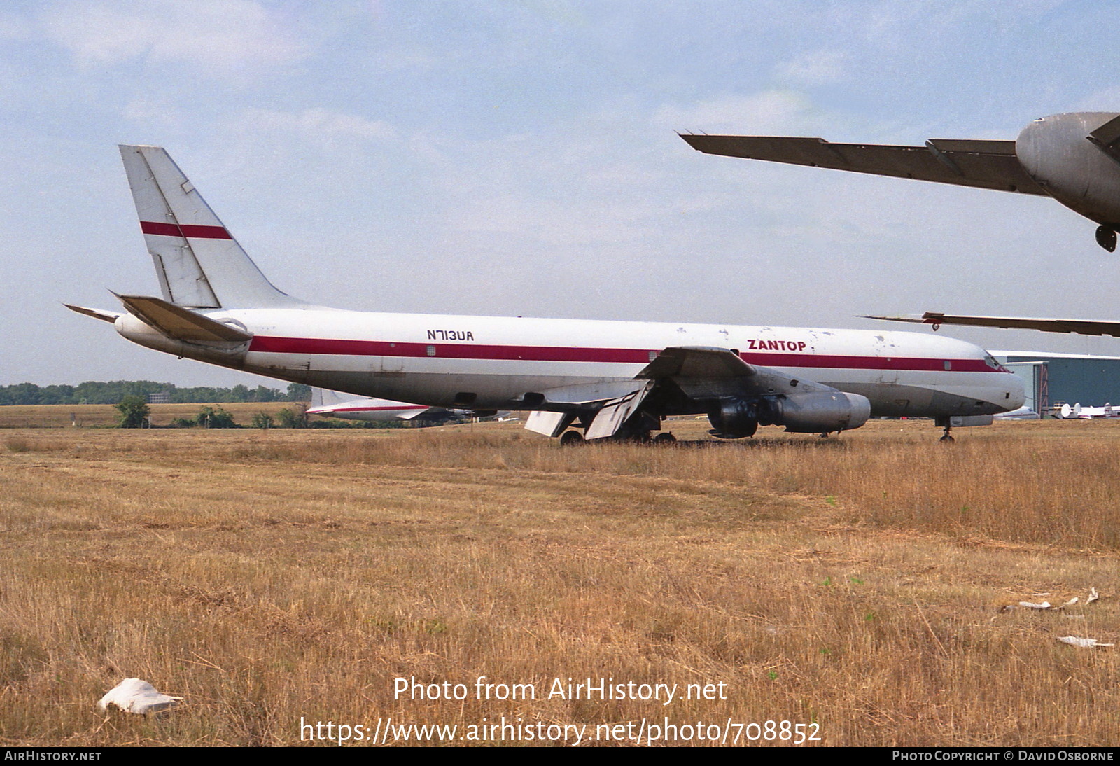 Aircraft Photo of N713UA | Douglas DC-8-33(F) | Zantop International Airlines | AirHistory.net #708852