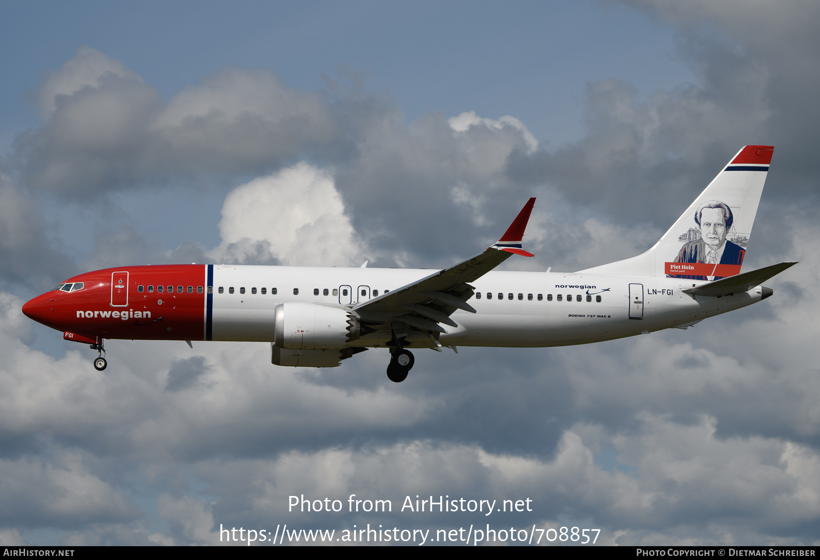 Aircraft Photo of LN-FGI | Boeing 737-8 Max 8 | Norwegian | AirHistory.net #708857