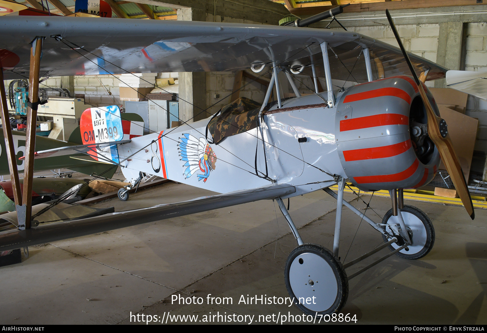 Aircraft Photo of OM-M399 | Nieuport 17/23 Scout (replica) | France - Air Force | AirHistory.net #708864