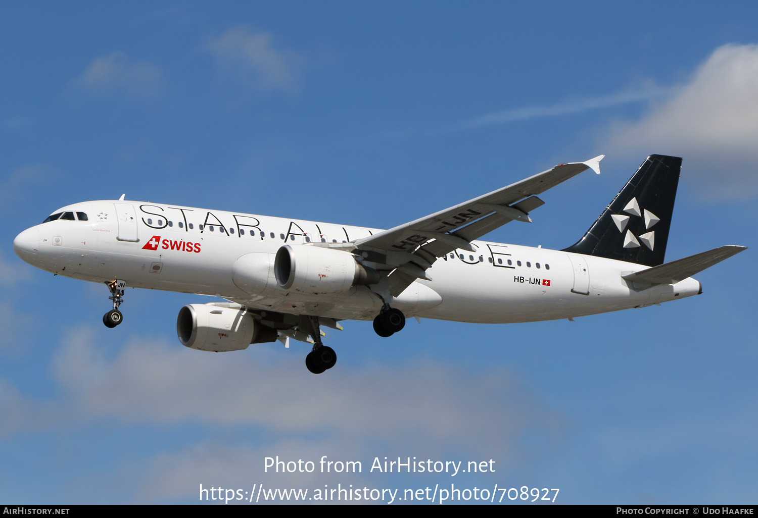 Aircraft Photo of HB-IJN | Airbus A320-214 | Swiss International Air Lines | AirHistory.net #708927