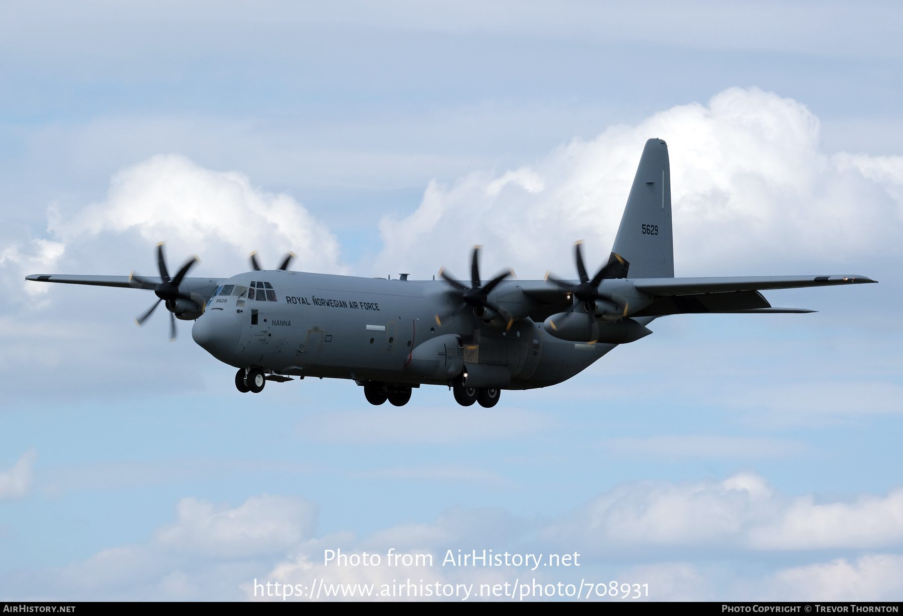 Aircraft Photo of 5629 | Lockheed Martin C-130J-30 Hercules | Norway - Air Force | AirHistory.net #708931