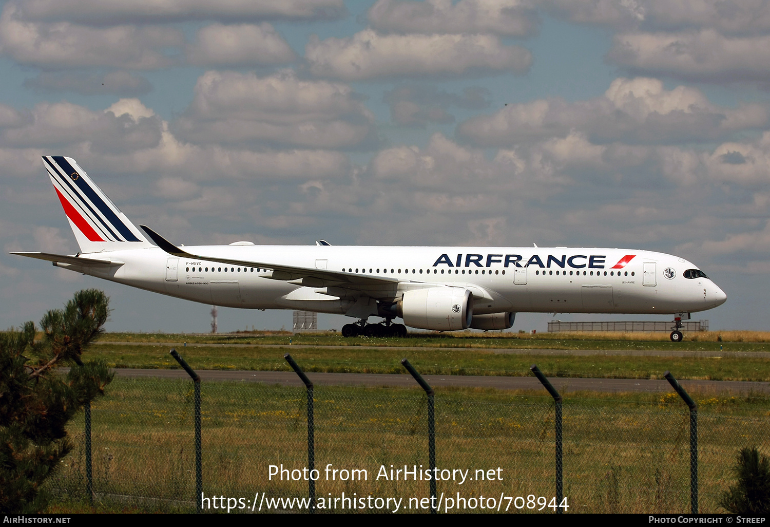 Aircraft Photo of F-HUVC | Airbus A350-941 | Air France | AirHistory.net #708944