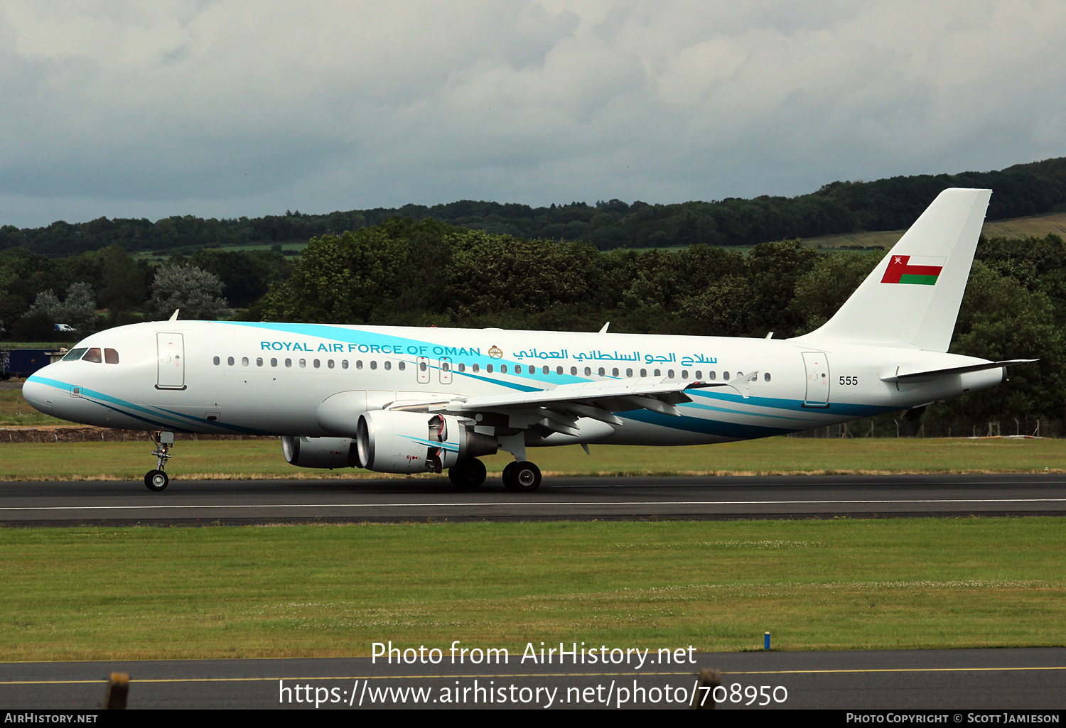 Aircraft Photo of 555 | Airbus ACJ320 (A320-214/CJ) | Oman - Air Force | AirHistory.net #708950