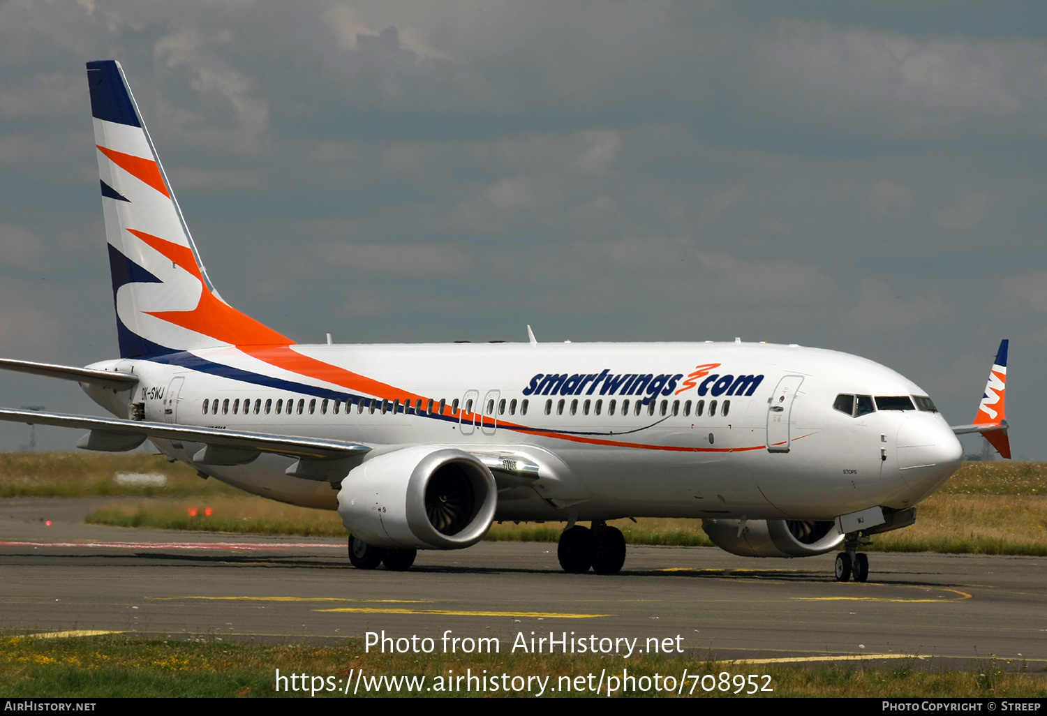 Aircraft Photo of OK-SWJ | Boeing 737-8 Max 8 | Smartwings | AirHistory.net #708952