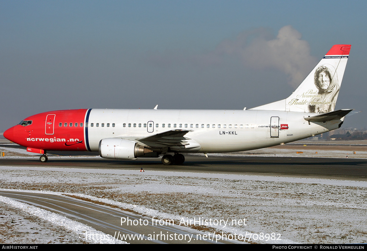 Aircraft Photo of LN-KKL | Boeing 737-36N | Norwegian | AirHistory.net #708982