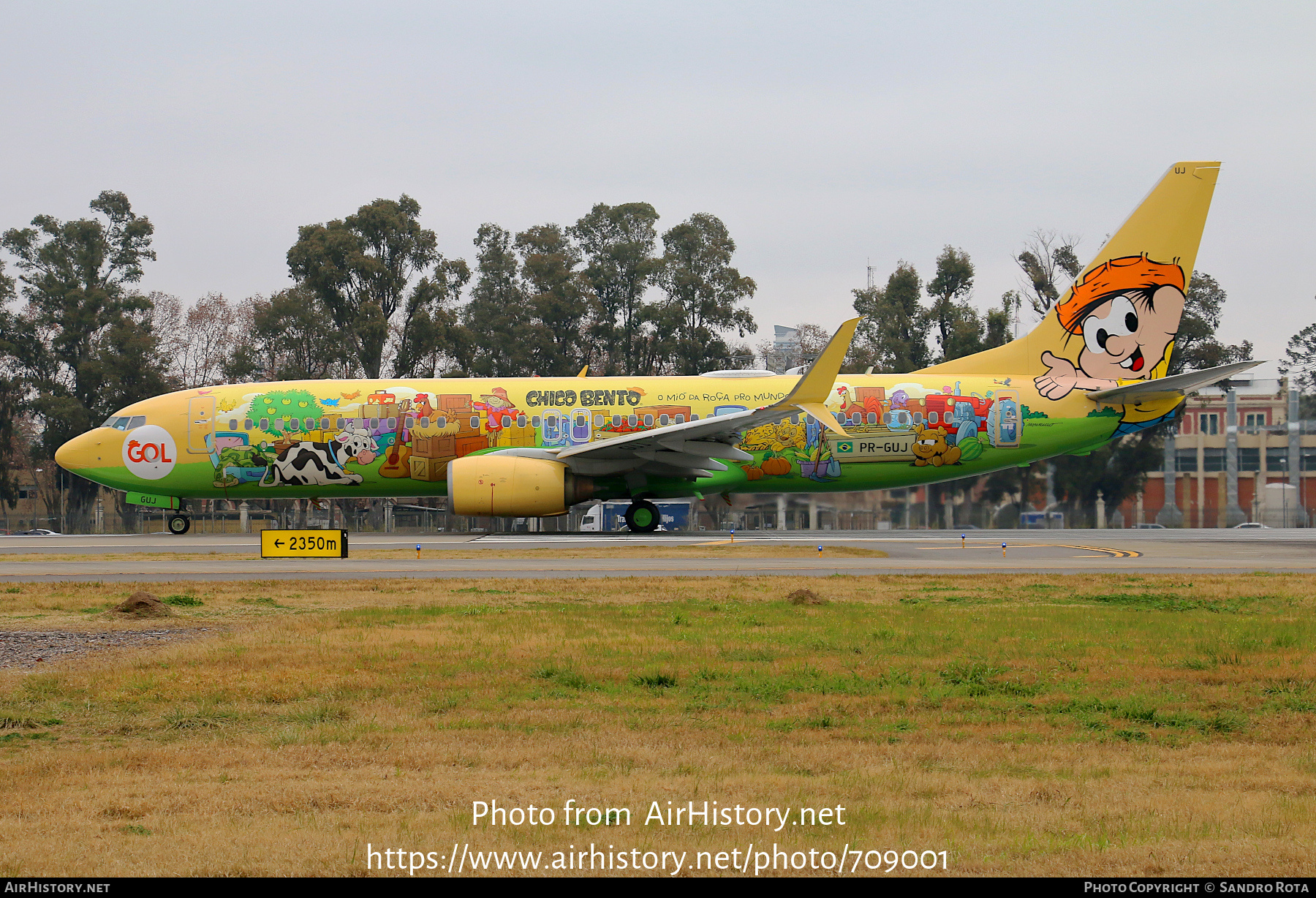 Aircraft Photo of PR-GUJ | Boeing 737-8EH | GOL Linhas Aéreas | AirHistory.net #709001