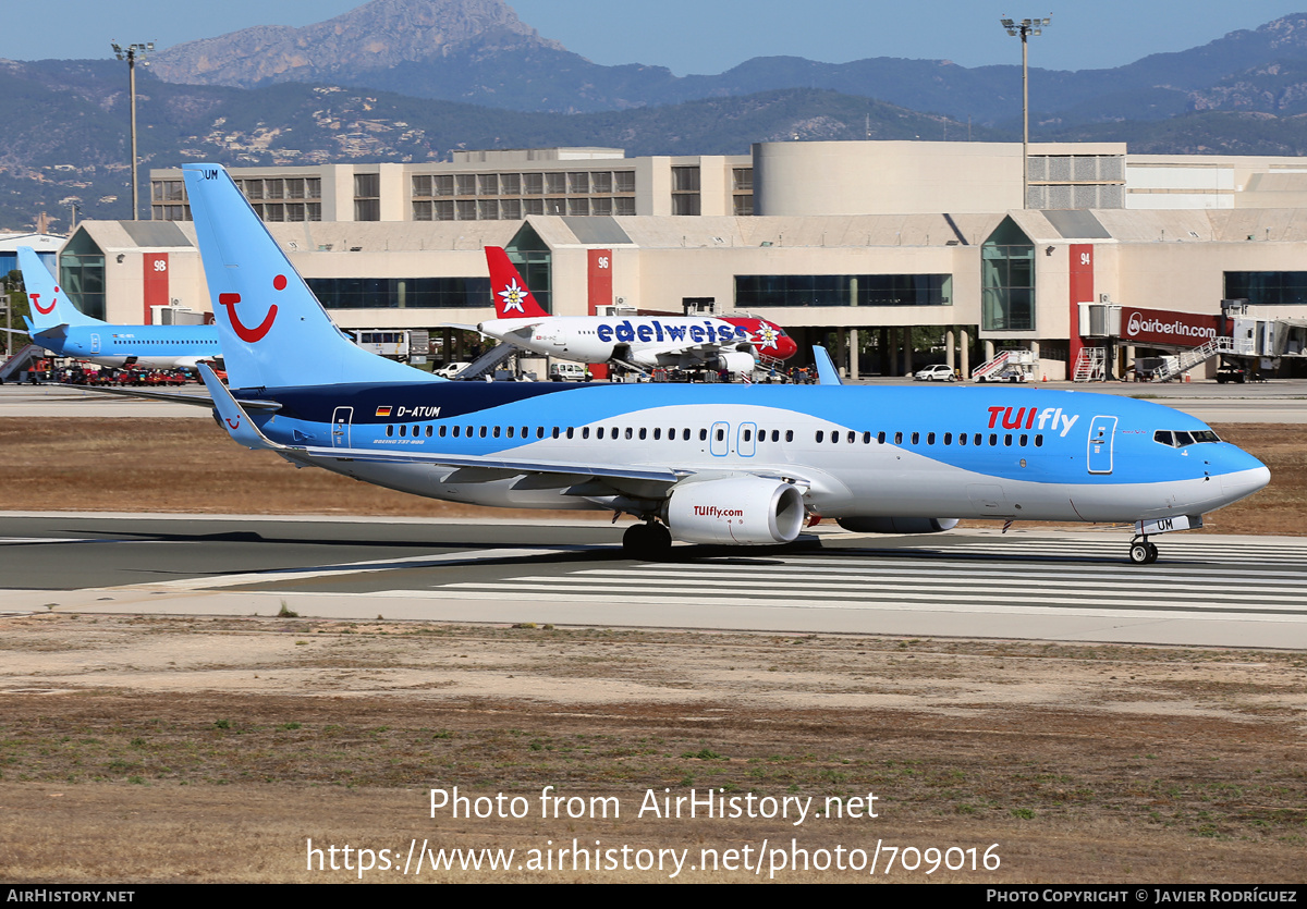 Aircraft Photo of D-ATUM | Boeing 737-8K5 | TUIfly | AirHistory.net #709016