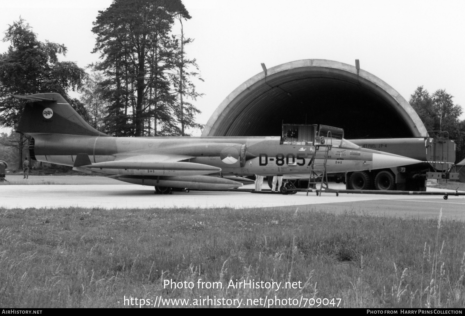 Aircraft Photo of D-8057 | Lockheed RF-104G Starfighter | Netherlands - Air Force | AirHistory.net #709047