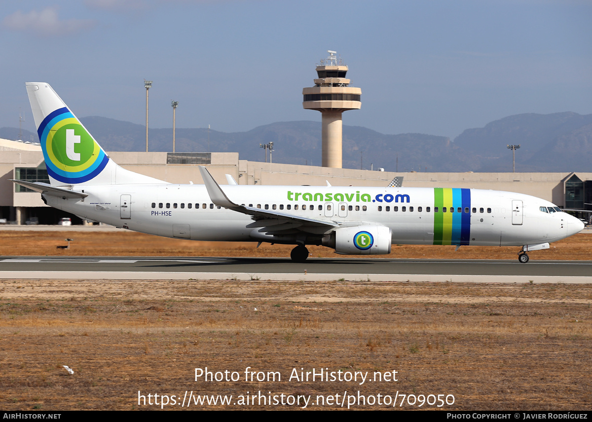 Aircraft Photo of PH-HSE | Boeing 737-8K2 | Transavia | AirHistory.net #709050