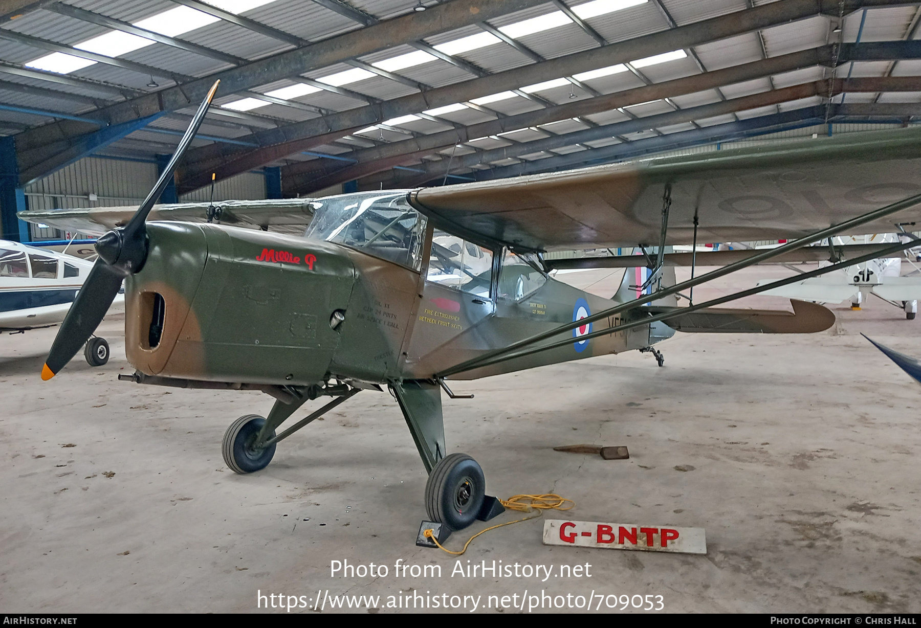 Aircraft Photo of G-ASMZ / VF516 | Beagle A-61 Terrier 2 | UK - Army | AirHistory.net #709053