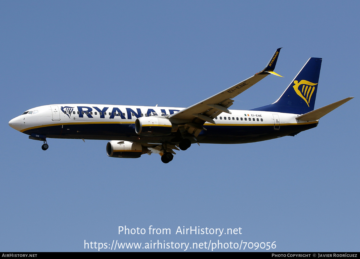 Aircraft Photo of EI-ENE | Boeing 737-8AS | Ryanair | AirHistory.net #709056