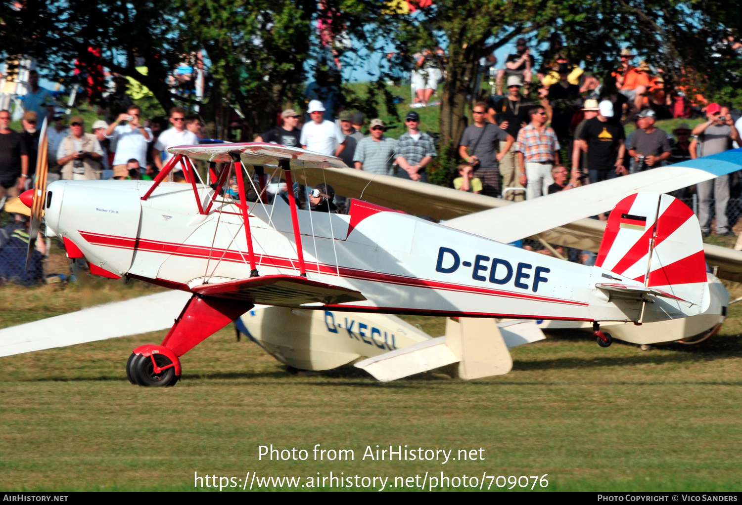 Aircraft Photo of D-EDEF | Bucker Bu-131 Lerche R-180 Jungmann | AirHistory.net #709076