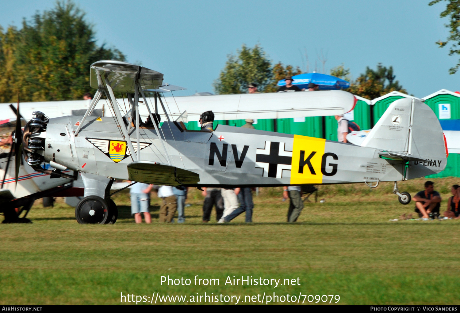 Aircraft Photo of D-ENAY / 663 | Focke-Wulf Sk12 Stieglitz (Fw-44J) | Germany - Air Force | AirHistory.net #709079