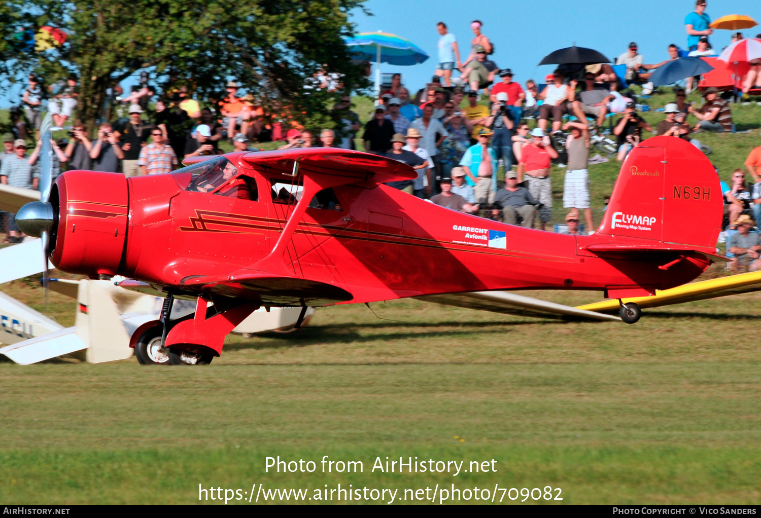 Aircraft Photo of N69H | Beech UC-43 (D17S) | AirHistory.net #709082