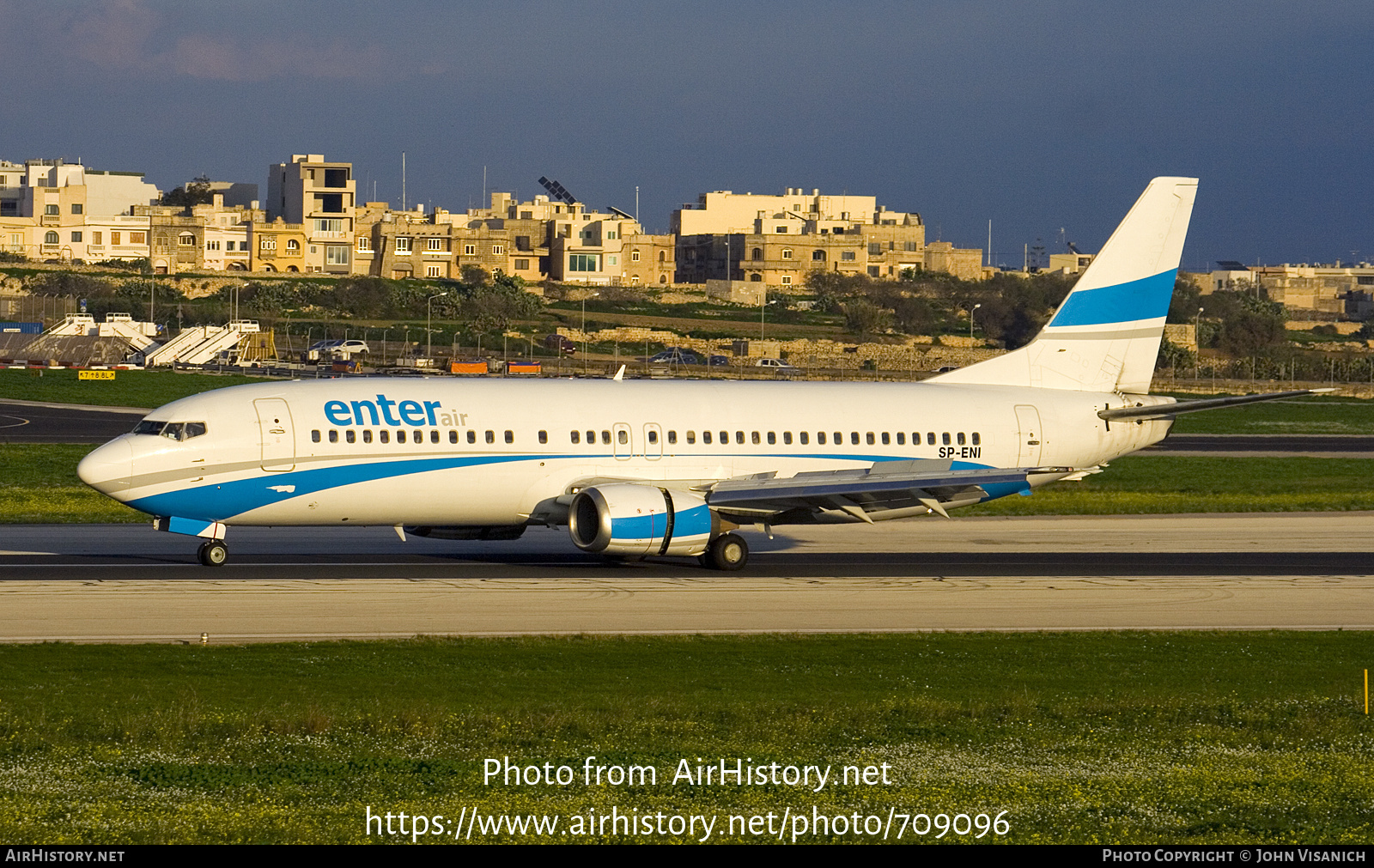 Aircraft Photo of SP-ENI | Boeing 737-43Q | Enter Air | AirHistory.net #709096