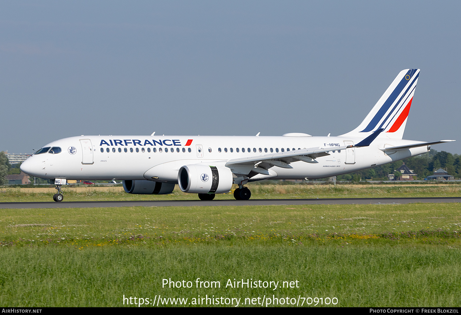 Aircraft Photo of F-HPNG | Airbus A220-371 (BD-500-1A11) | Air France | AirHistory.net #709100