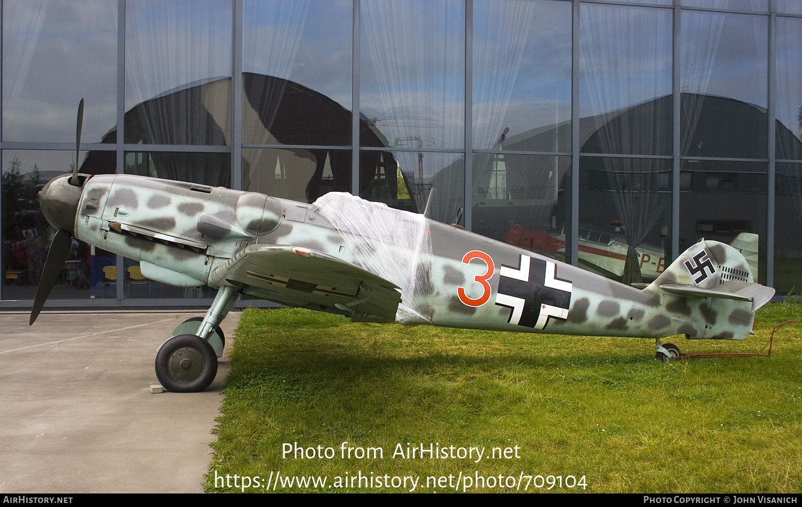 Aircraft Photo of 163306 / 3 red | Messerschmitt Bf-109G-6 | Germany - Air Force | AirHistory.net #709104