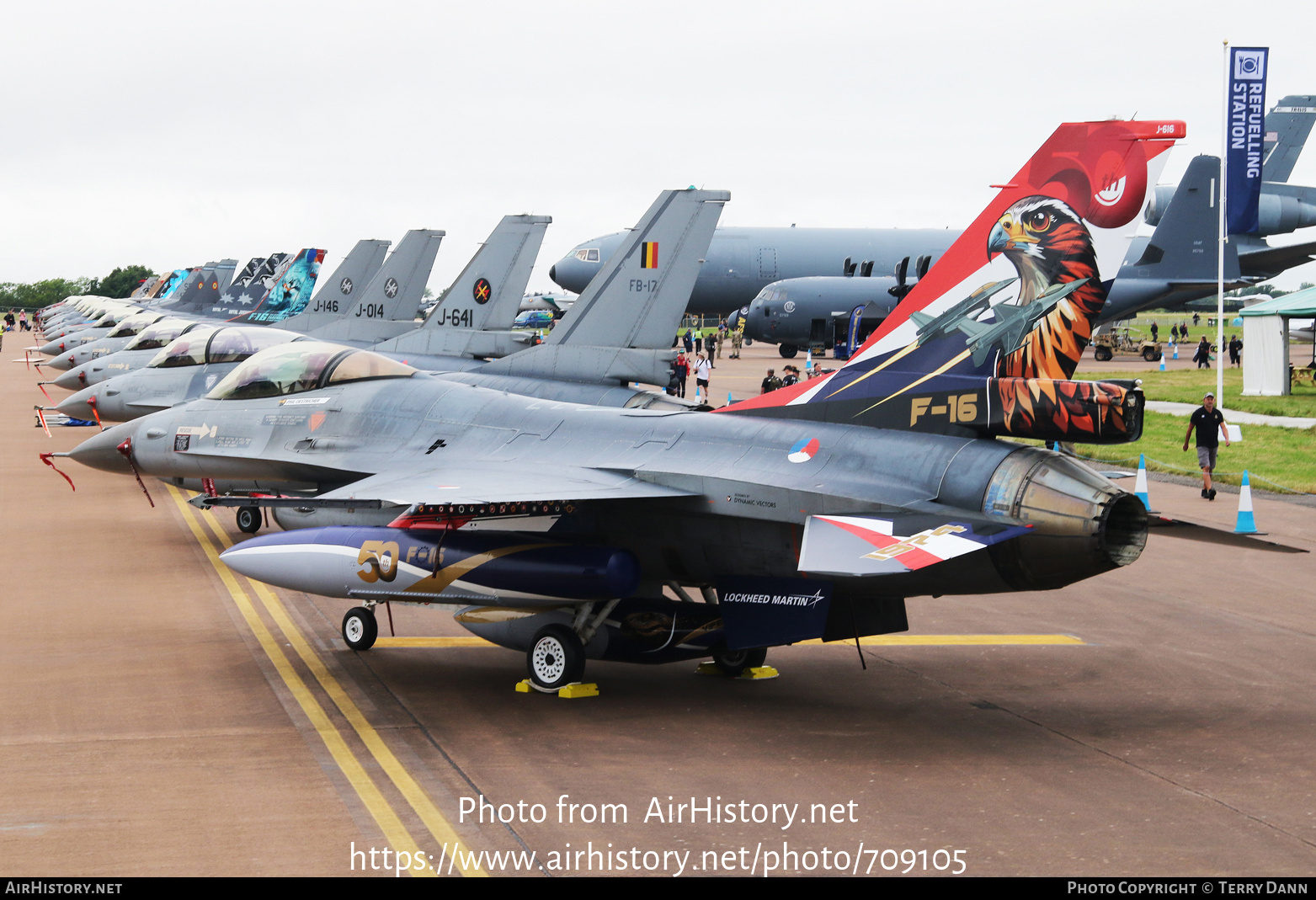 Aircraft Photo of J-616 | General Dynamics F-16AM Fighting Falcon | Netherlands - Air Force | AirHistory.net #709105