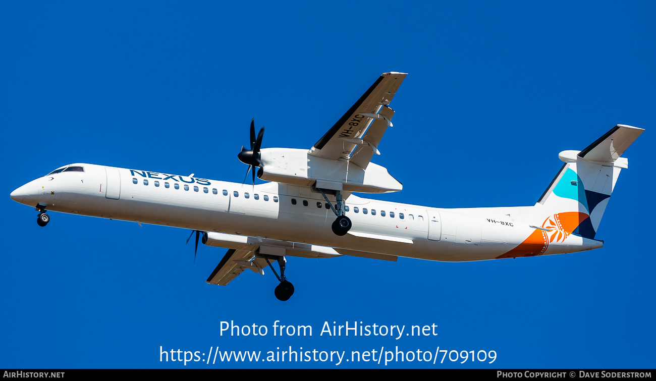 Aircraft Photo of VH-8XC | Bombardier DHC-8-402 Dash 8 | Nexus Airlines | AirHistory.net #709109