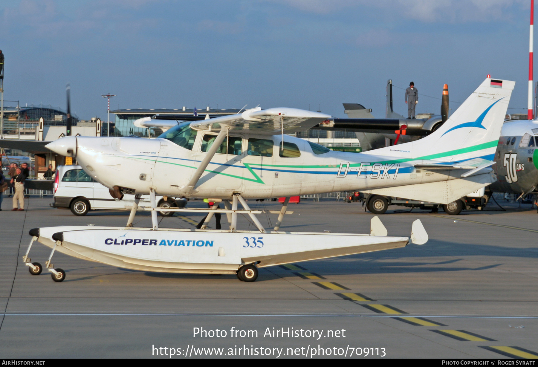 Aircraft Photo of D-ESKI | Cessna U206G/Soloy Turbine 206 | Clipper Aviation | AirHistory.net #709113