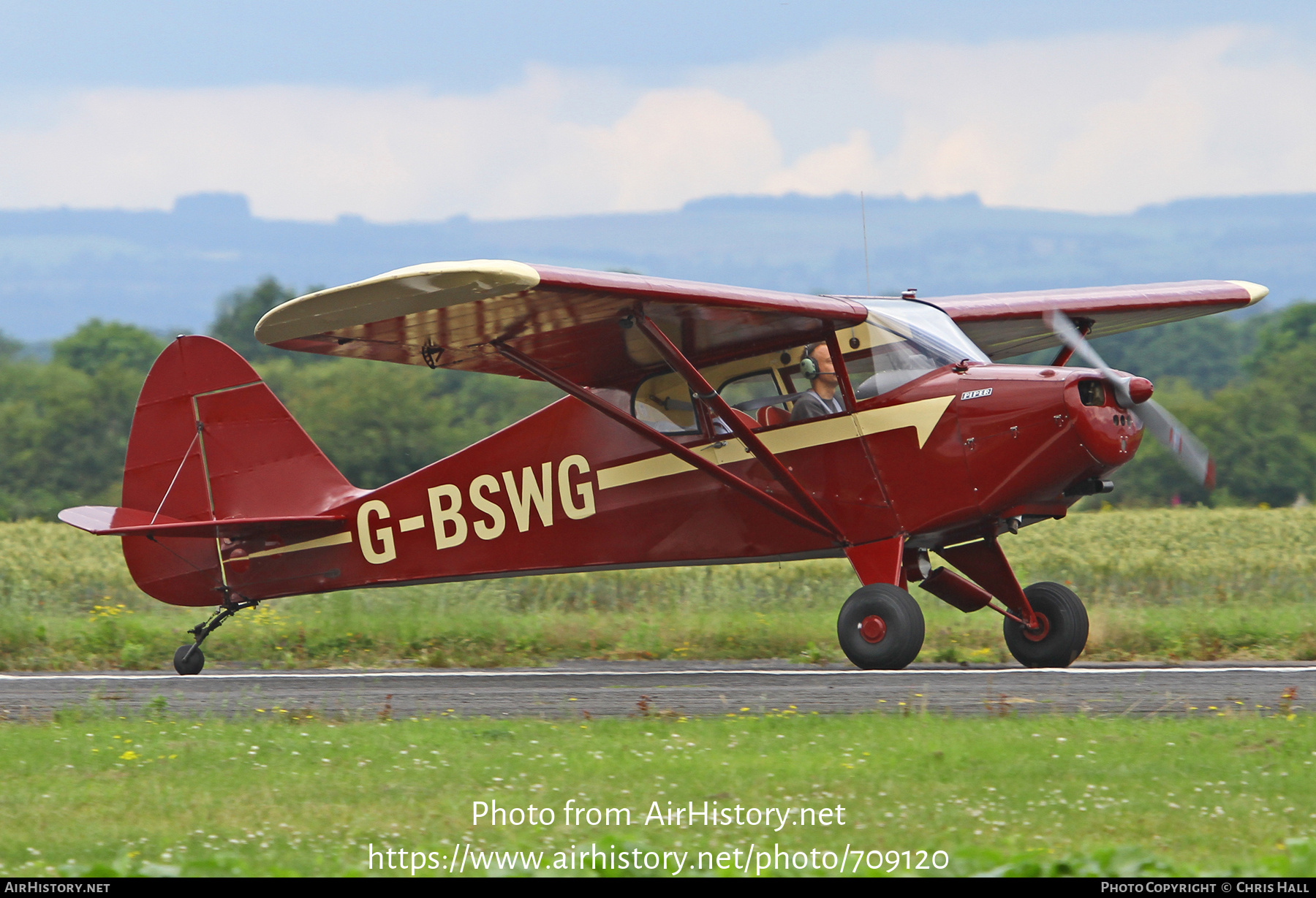 Aircraft Photo of G-BSWG | Piper PA-17 Vagabond | AirHistory.net #709120