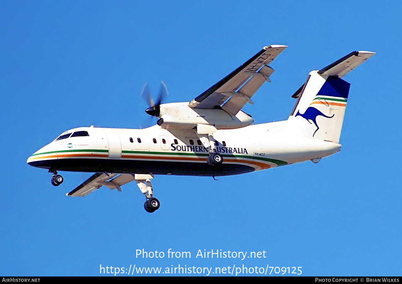 Aircraft Photo of VH-WZJ | De Havilland Canada DHC-8-102 Dash 8 | Southern Australia Airlines | AirHistory.net #709125