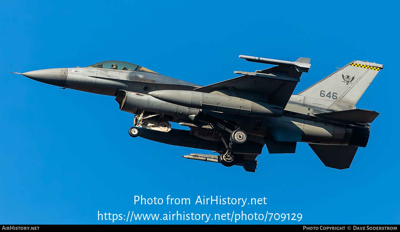 Aircraft Photo of 646 | Lockheed Martin F-16C Fighting Falcon | Singapore - Air Force | AirHistory.net #709129