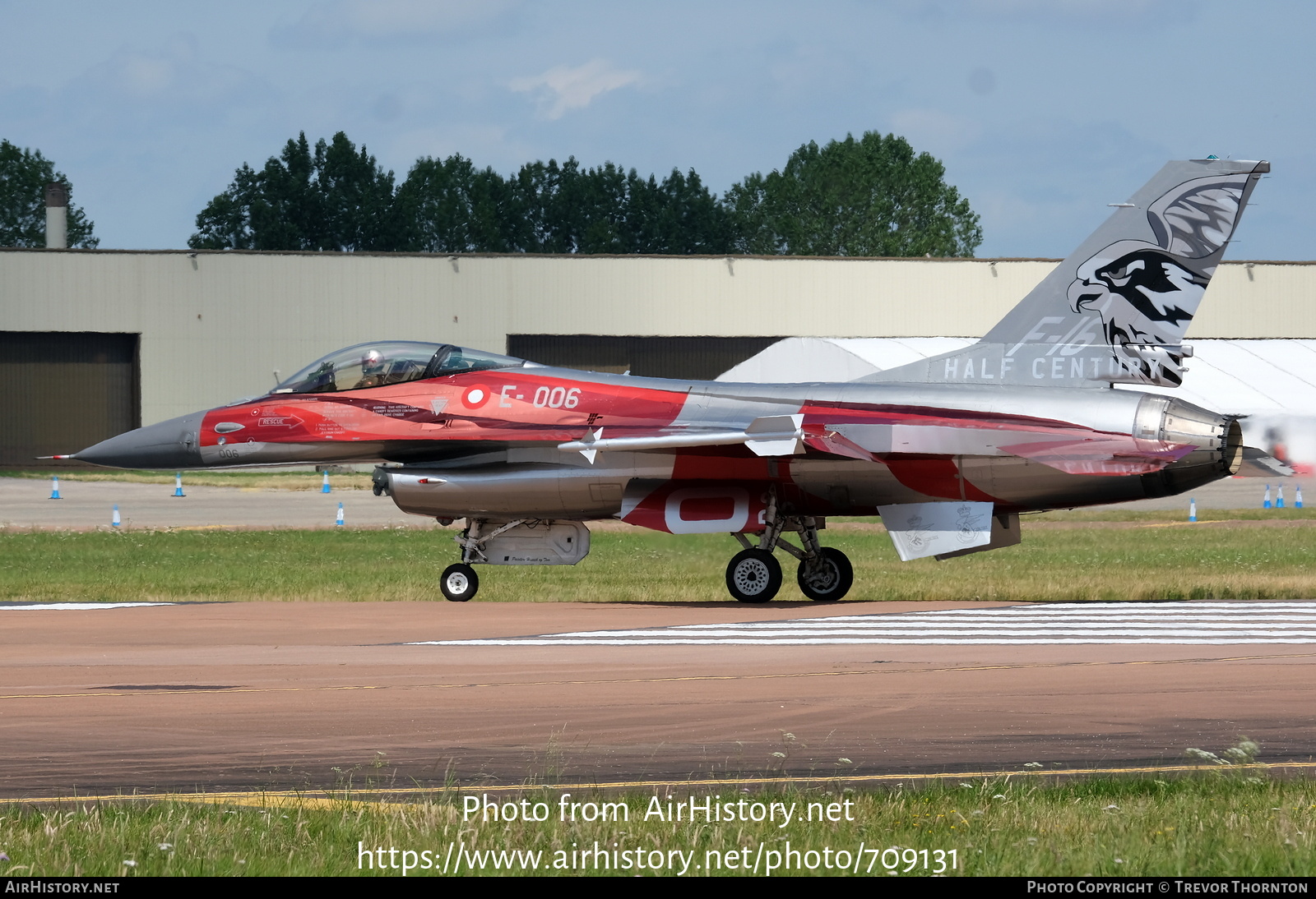 Aircraft Photo of E-006 | General Dynamics F-16AM Fighting Falcon | Denmark - Air Force | AirHistory.net #709131