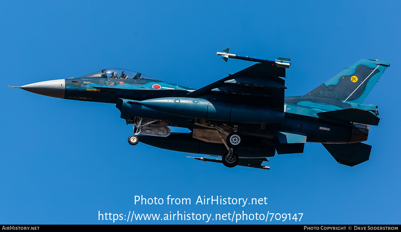 Aircraft Photo of 53-8532 | Mitsubishi F-2A | Japan - Air Force | AirHistory.net #709147