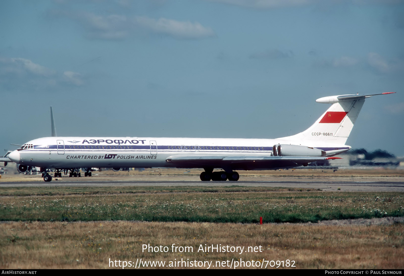 Aircraft Photo of CCCP-86611 | Ilyushin Il-62 | Aeroflot | AirHistory.net #709182