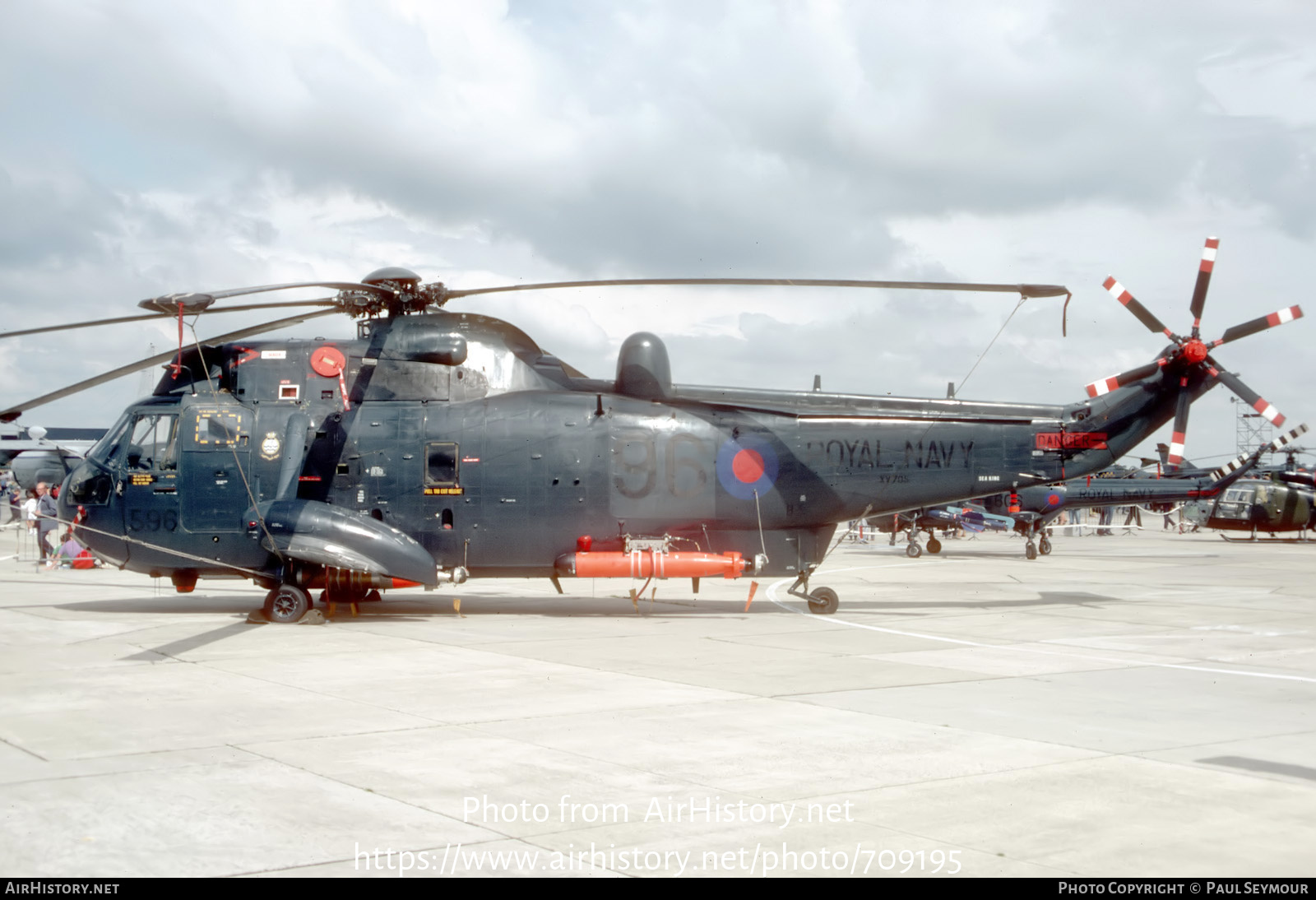 Aircraft Photo of XV705 | Westland WS-61 Sea King HAS2A | UK - Navy | AirHistory.net #709195