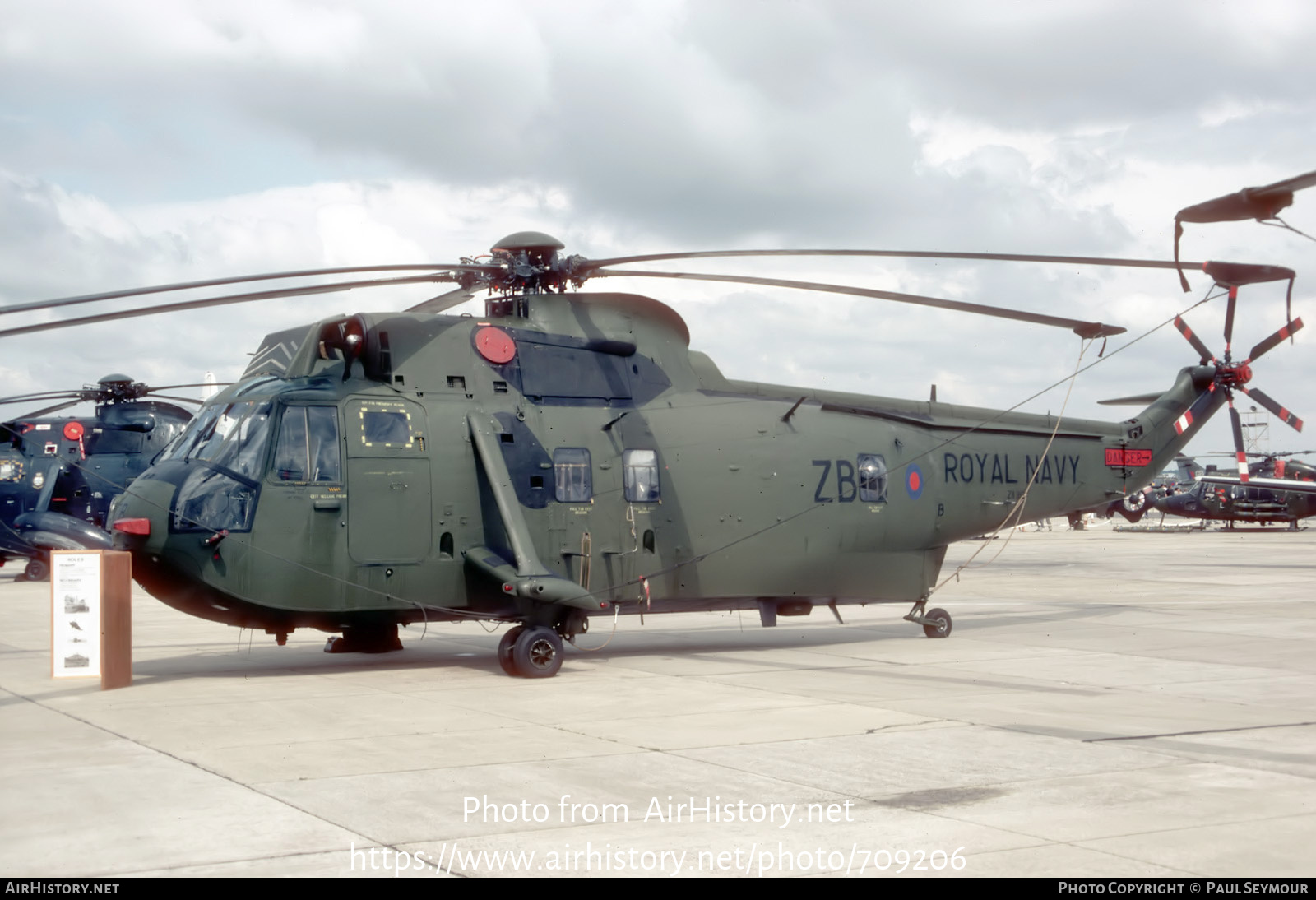 Aircraft Photo of ZA312 | Westland WS-61 Sea King HC4 | UK - Navy | AirHistory.net #709206