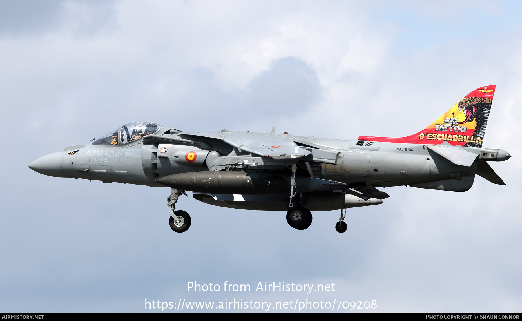 Aircraft Photo of VA.1B-38 | McDonnell Douglas EAV-8B Matador II+ | Spain - Navy | AirHistory.net #709208