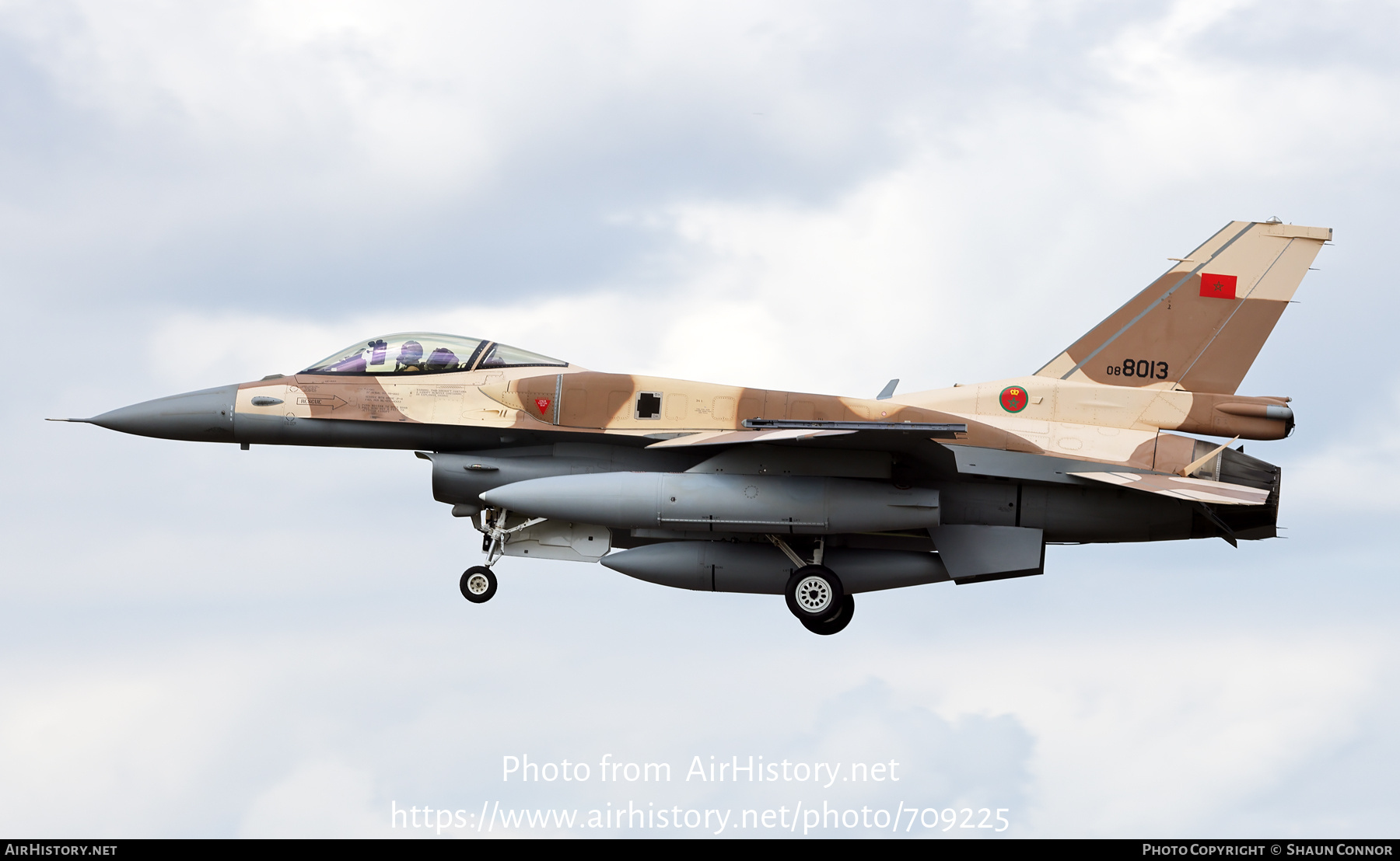 Aircraft Photo of 08-8013 | Lockheed Martin F-16C Fighting Falcon | Morocco - Air Force | AirHistory.net #709225