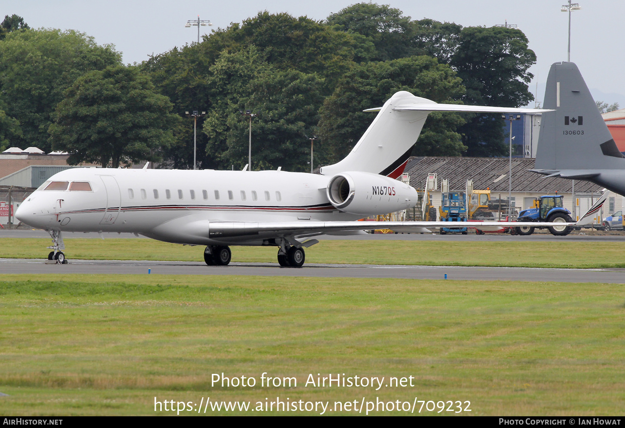 Aircraft Photo of N167QS | Bombardier Global 6000 (BD-700-1A10) | AirHistory.net #709232