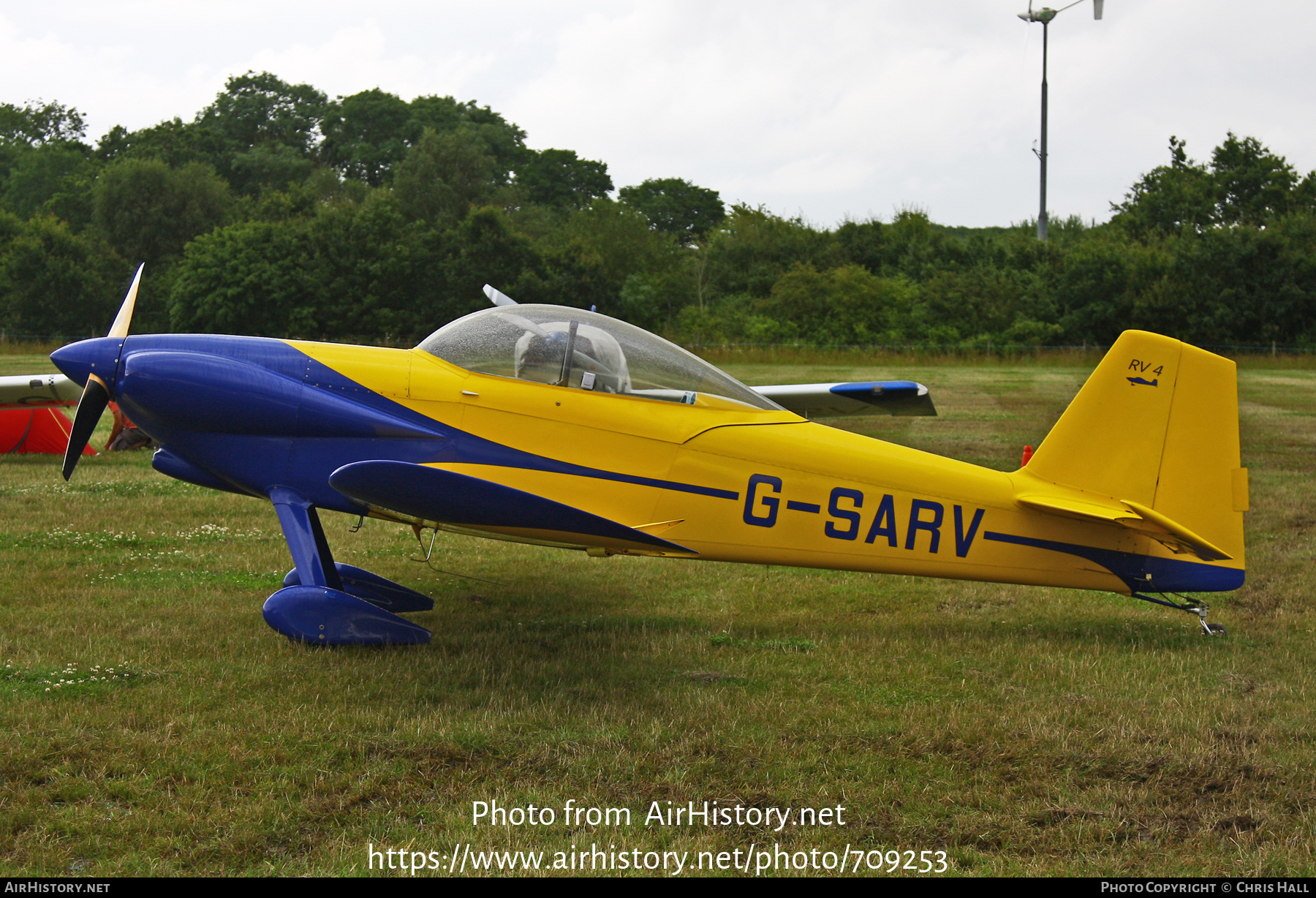 Aircraft Photo of G-SARV | Van's RV-4 | AirHistory.net #709253