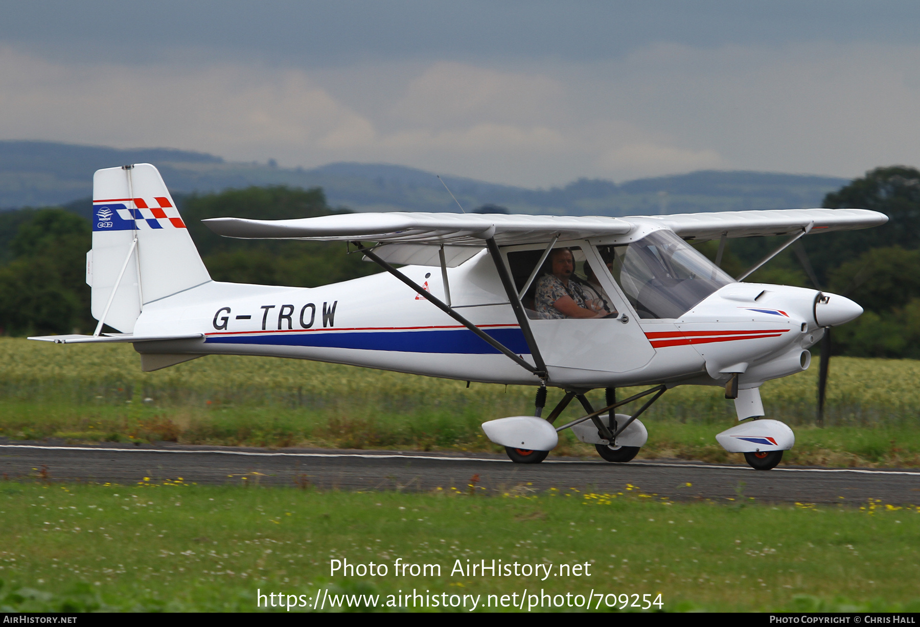 Aircraft Photo of G-TROW | Comco Ikarus C42-FB80 Bravo | AirHistory.net #709254