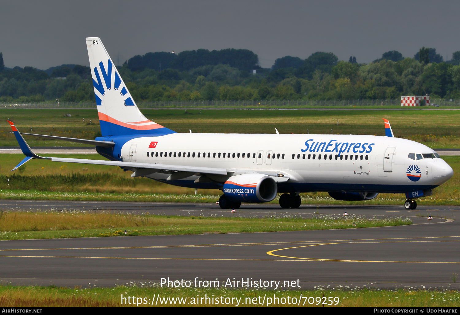 Aircraft Photo of TC-SEN | Boeing 737-8HC | SunExpress | AirHistory.net #709259